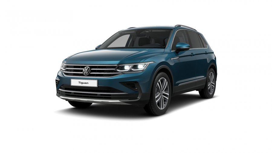 Volkswagen Tiguan, Tiguan Elegance 1,5 TSI 110 kW EVO 7DSG, barva modrá