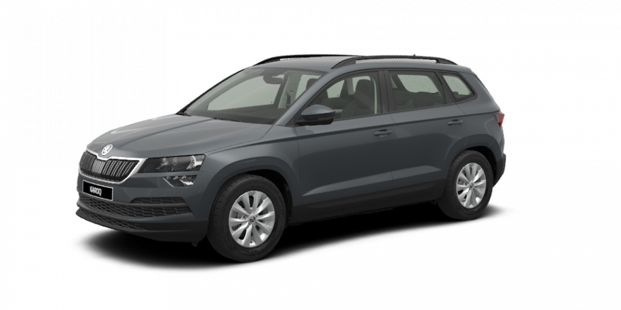 Škoda Karoq, 1,0 TSI 85 kW 6-stup. mech., barva šedá