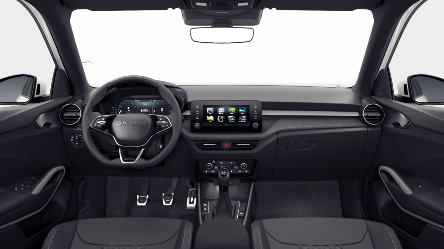 Škoda Fabia, 1,0 TSI 70 kW 5° manuální, barva bílá