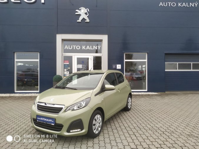 Peugeot 108, ACTIVE 1.0 VTi 72 S&S MAN5, barva zelená