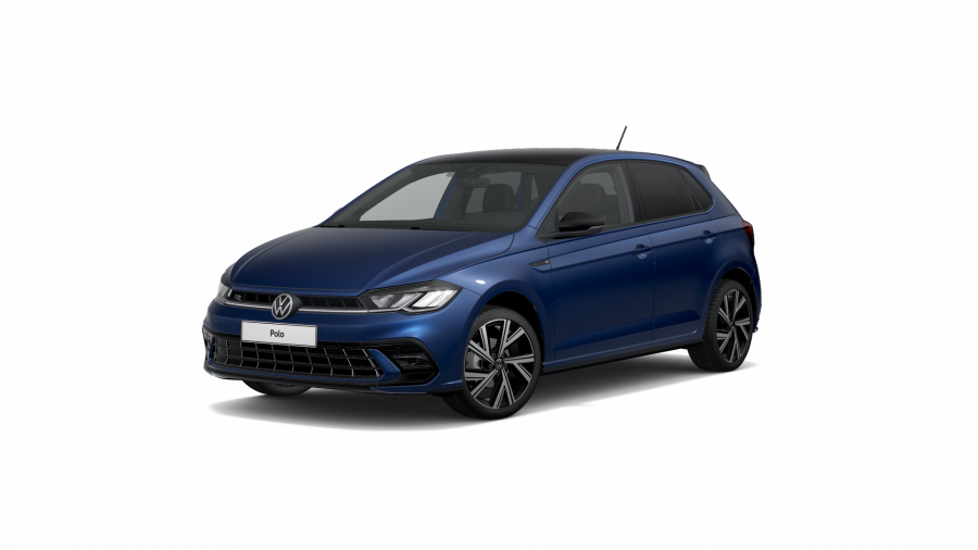 Volkswagen Polo, Polo R-Line 1,0 TSI 5G, barva modrá