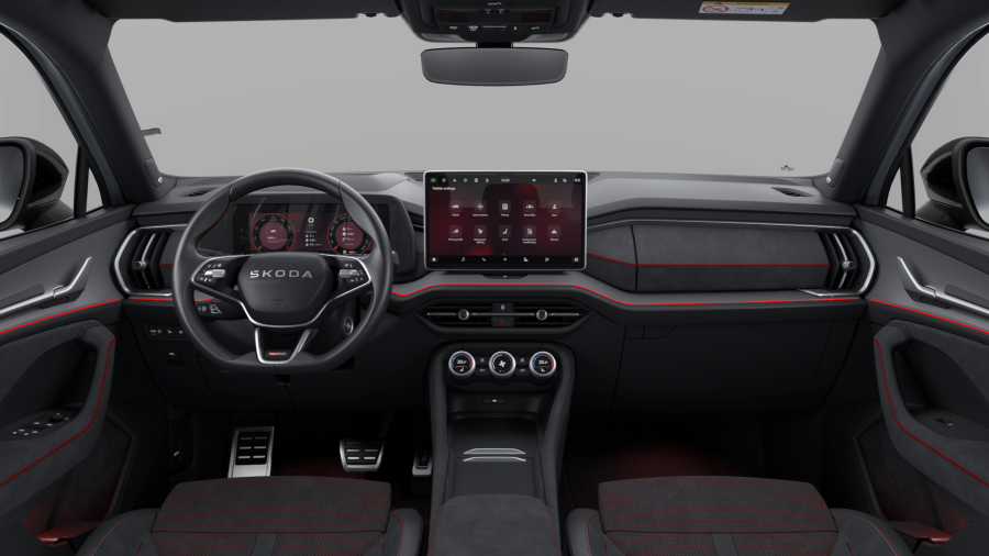 Škoda Kodiaq, 2,0 TSI 195 kW 7° automatická DSG 4x4, barva stříbrná