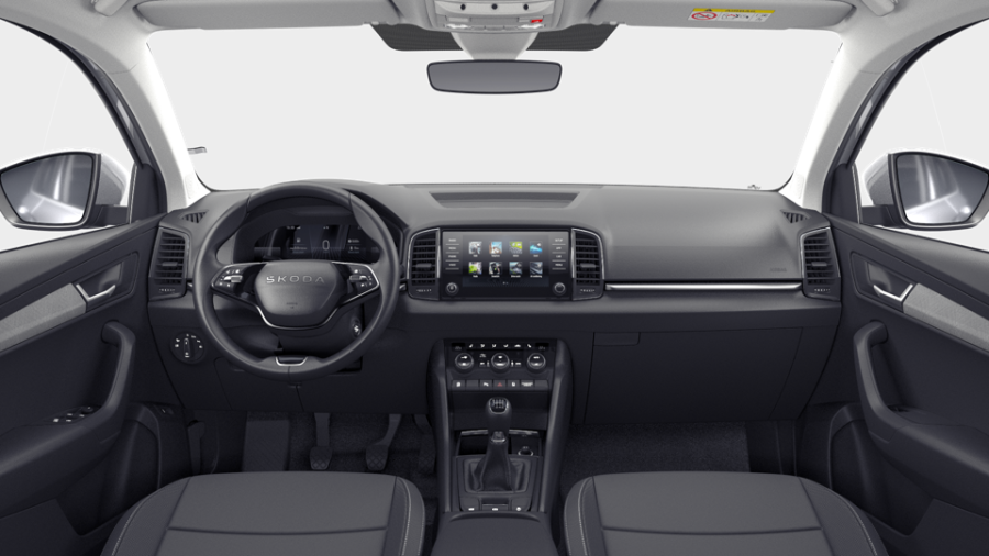 Škoda Karoq, 2,0 TDI 85 kW 6-stup. mech., barva stříbrná