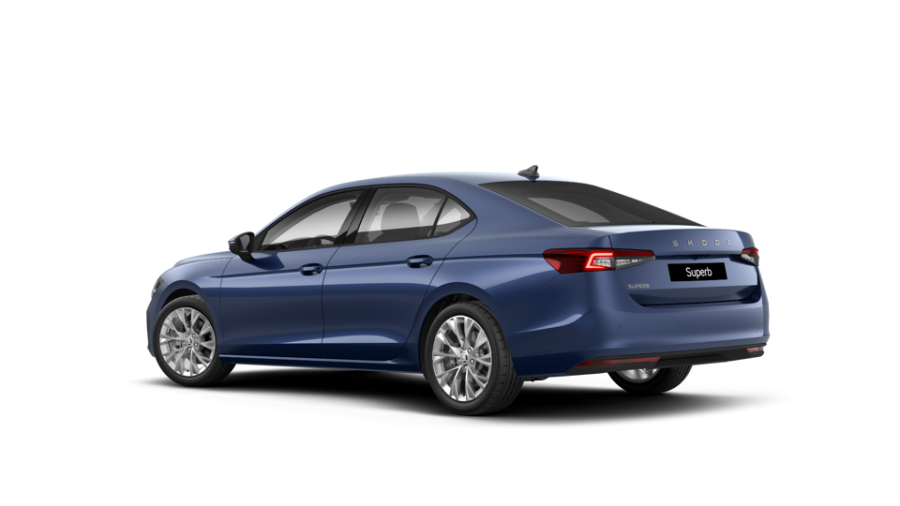 Škoda Superb, 2,0 TDI 110 kW 7-stup. automat., barva modrá