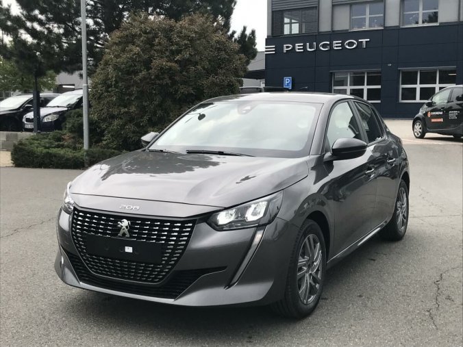 Peugeot 208, 1.2 PureTech ACTIVE PACK 75k, barva šedá