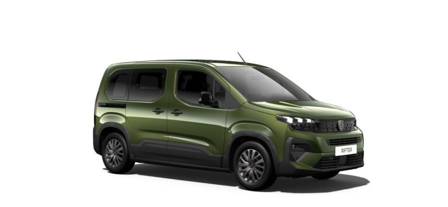Peugeot Rifter, Peugeot Rifter ALLURE BHDi 100 MAN6, barva zelená