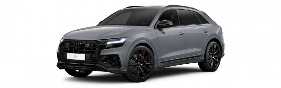 Audi Q8, SQ8 TFSI 373 kW quattro, barva šedá