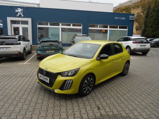 Peugeot 208, Peugeot 208 Style Hybrid 100 e-DCS6, barva oranžová