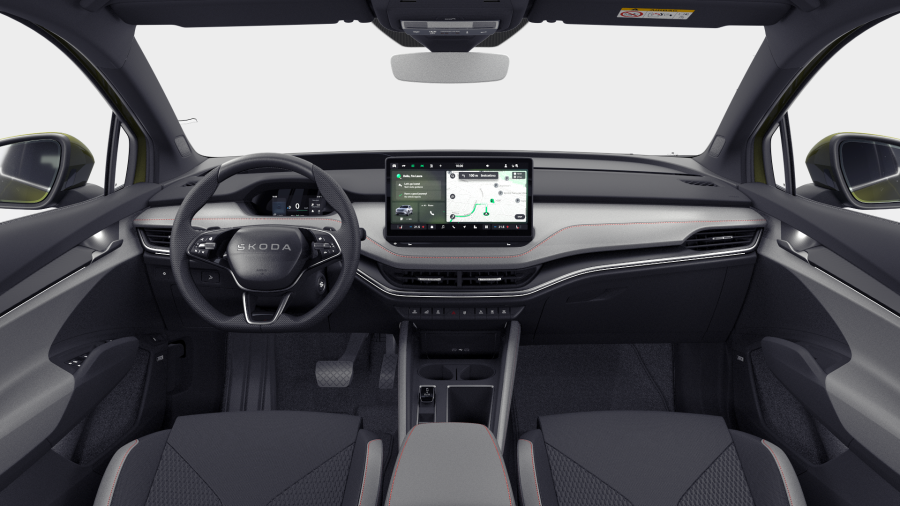 Škoda Enyaq iV, 82 kWh 1° automatická, barva zelená