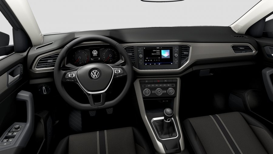 Volkswagen T-Roc, T-Roc Design 1,0 TSI 6G, barva šedá