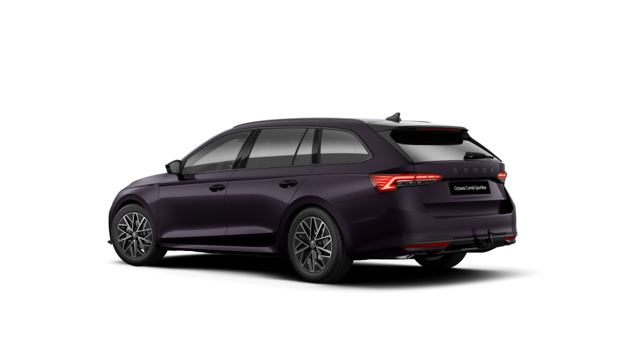 Škoda Octavia, 1,5 TSI m-HEV 110 kW 7-stup. automat., barva fialová