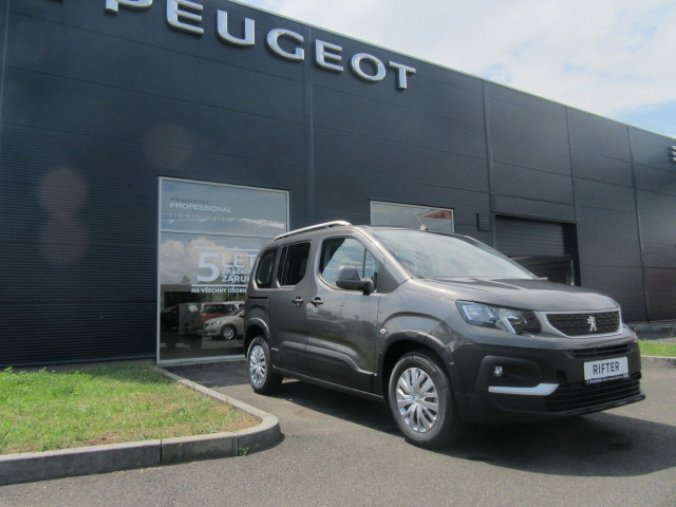 Peugeot Rifter, ACTIVE 1,5 BHDi 130k MAN6, barva šedá