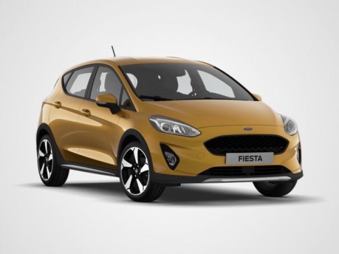 Ford Fiesta, 1.0 EcoBoost, barva žlutá