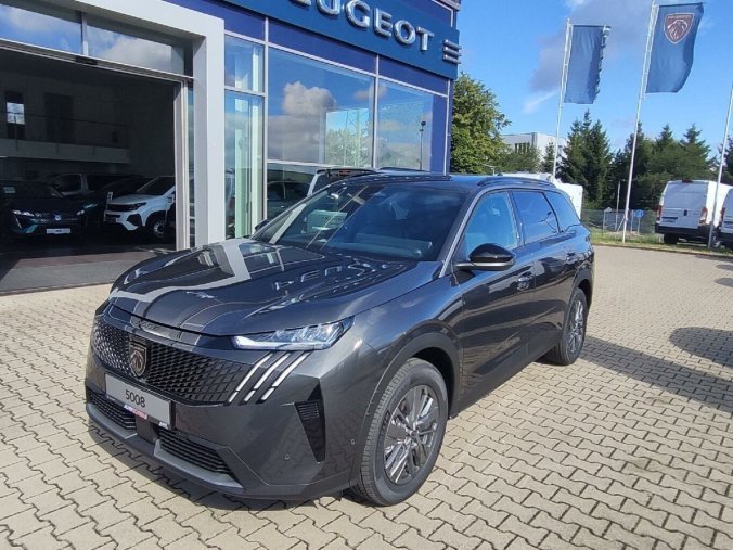 Peugeot 5008, Peugeot 5008 ALLURE Hybrid 145 e-AUT6 NAVI, barva šedá