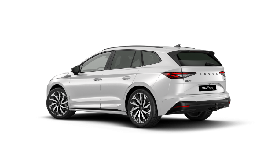 Škoda Enyaq iV, 82 kWh 1° automatická 4x4, barva bílá