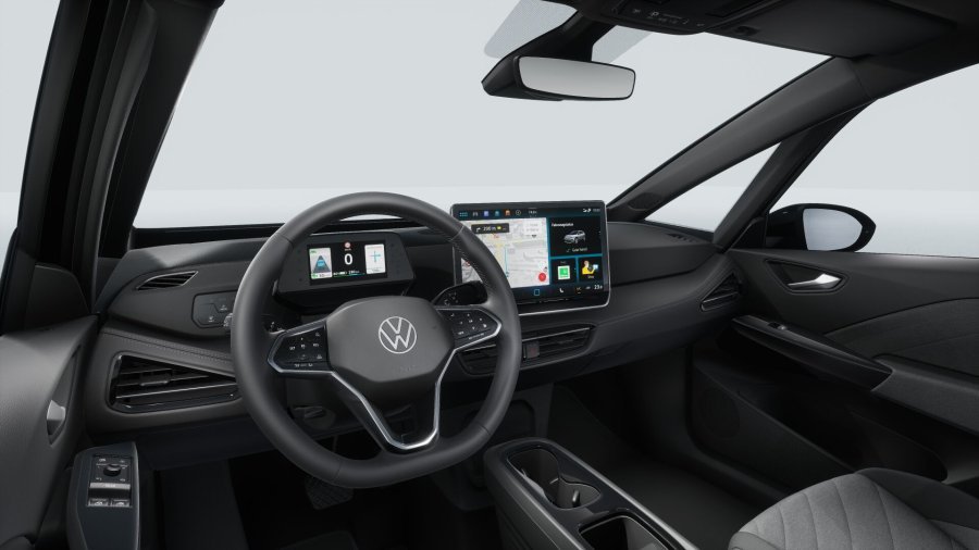 Volkswagen ID.3, ID.3 Pure People 125 kW, 52 kWh, barva černá