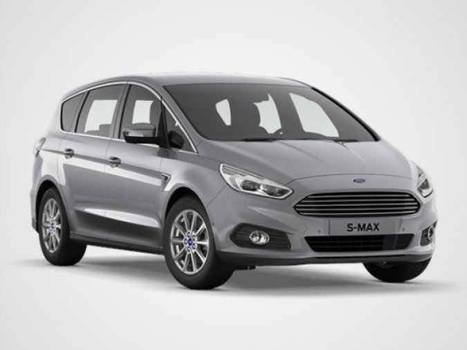 Ford S-MAX, 1.5 EcoBoost, barva stříbrná