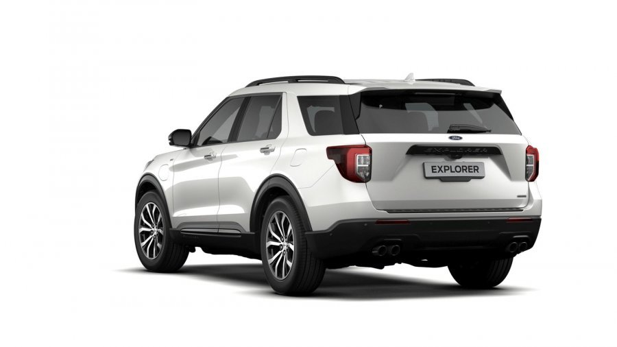 Ford Explorer, ST-Line, 5dveřová, 3.0 EcoBoost 336 kW/457 k, 10st. automatická, 4WD, barva bílá