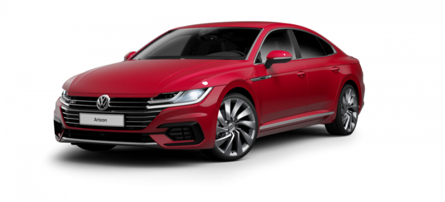 Volkswagen Arteon, R-line 2,0 TDI 4MOT 7DSG, barva červená