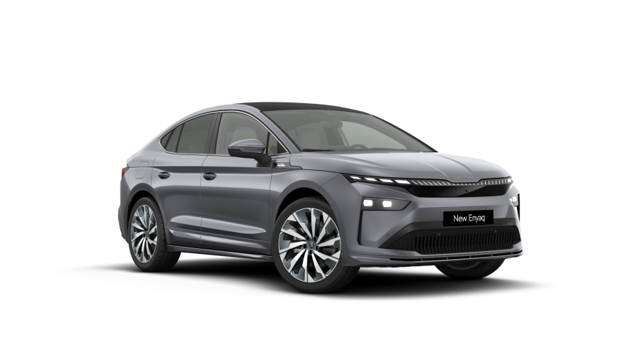 Škoda Enyaq iV, 82 kWh 210 kW 1° automatická, barva šedá