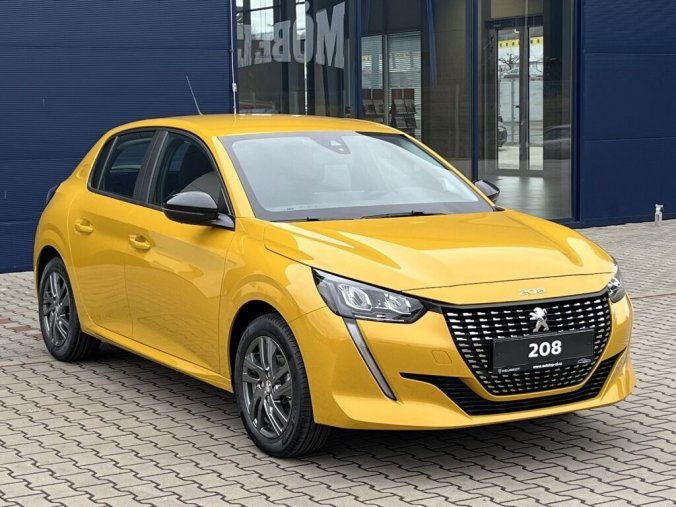 Peugeot 208, ACTIVE PACK 1,2 75k SKLAD, barva žlutá