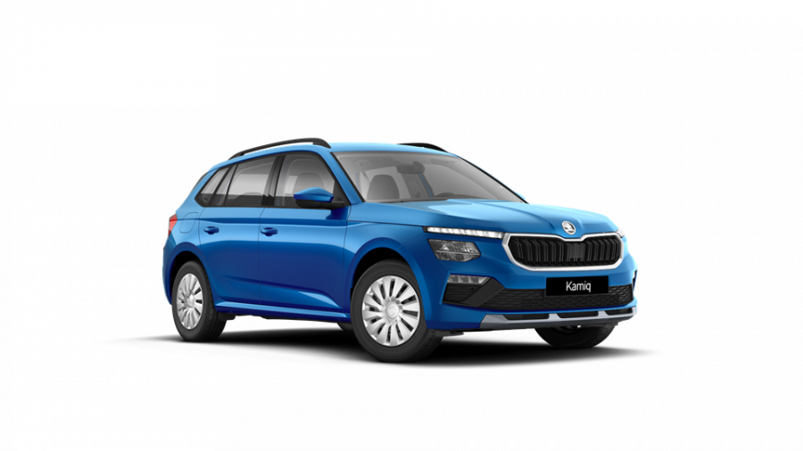 Škoda Kamiq, 1,0 TSI 85 kW 6-stup. mech., barva modrá