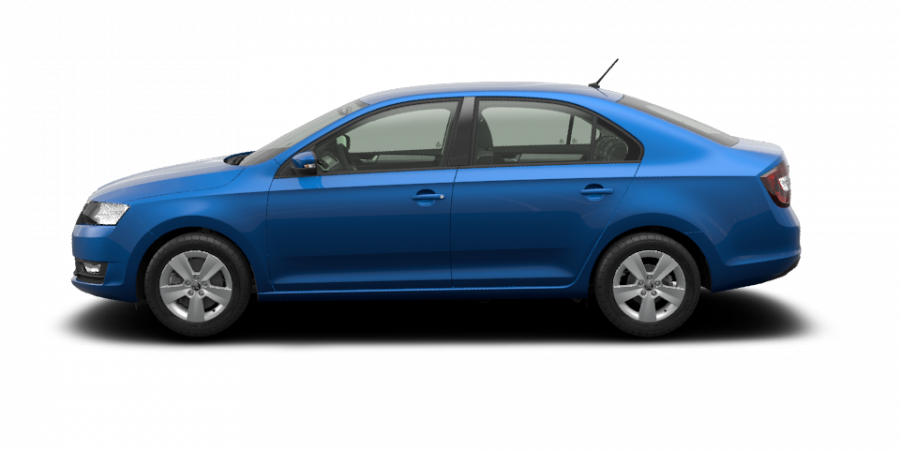 Škoda Rapid, 1,0 TSI 70 kW 5-stup. mech., barva modrá