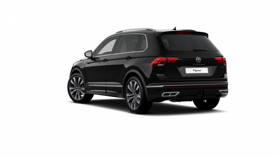 Volkswagen Tiguan, Tiguan R-Line 2,0 TDI 147 kW 4M 7DSG, barva černá