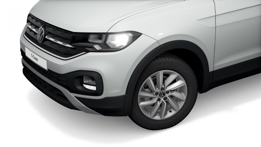 Volkswagen T-Cross, T-Cross Life 1,0 TSI 81 kW 7DSG, barva bílá