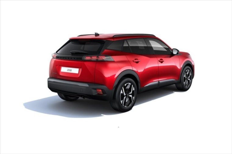 Peugeot 2008, Peugeot 2008 1,2 ALLURE Hybrid 145 e-DCS6, barva červená
