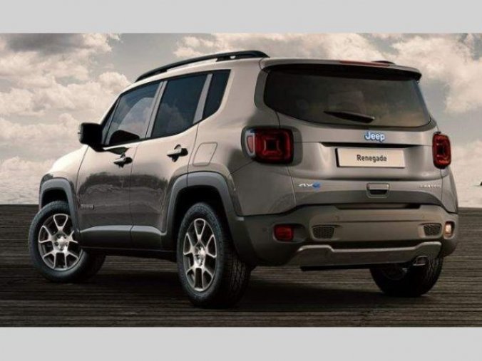 Jeep Renegade, LIMITED 1.3 TURBO PHEV AT6 190, barva šedá