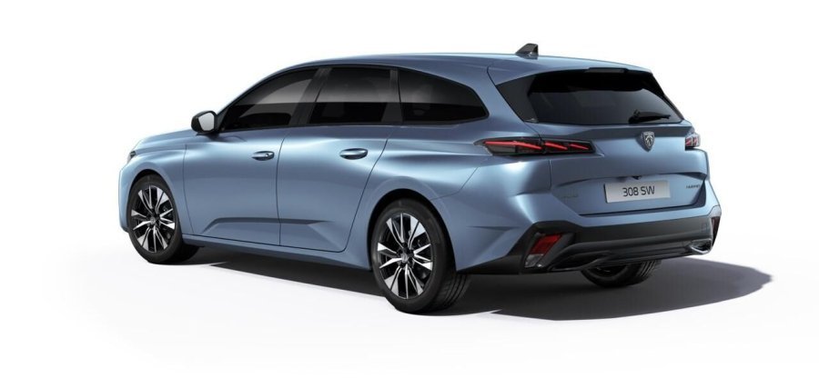 Peugeot 308, Peugeot 308 SW ALLURE Hybrid 145k e-DCS6, barva modrá