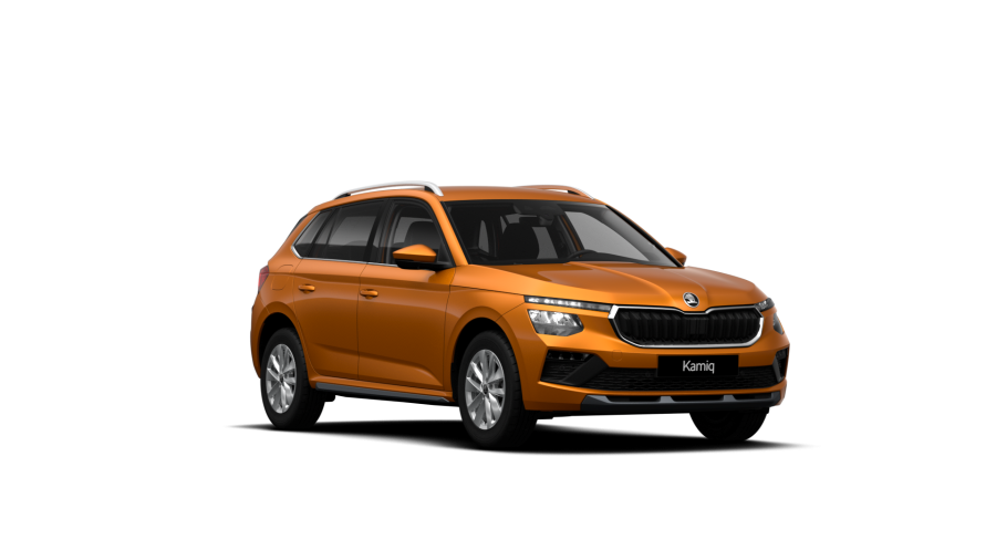 Škoda Kamiq, 1,0 TSI 85 kW 6-stup. mech., barva oranžová