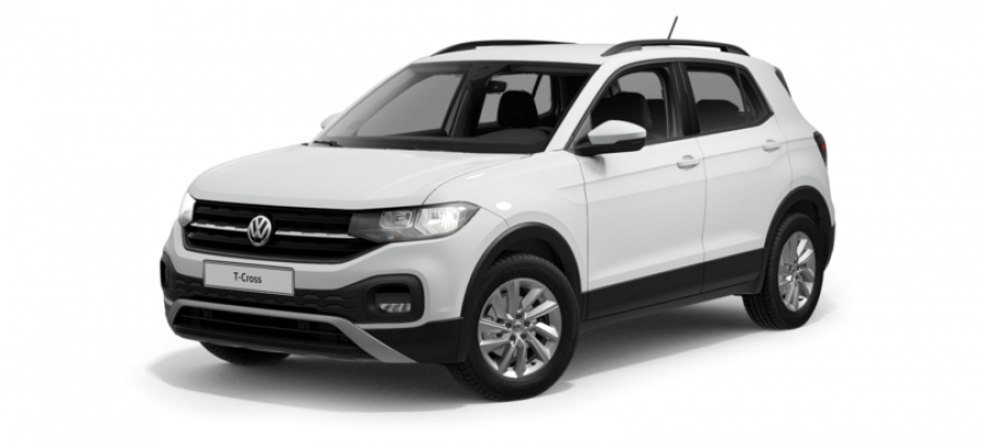 Volkswagen T-Cross, Life 1.0 TSI 70 kW 5G, barva bílá