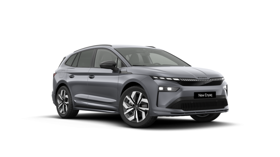 Škoda Enyaq iV, 82 kWh 1° automatická, barva šedá