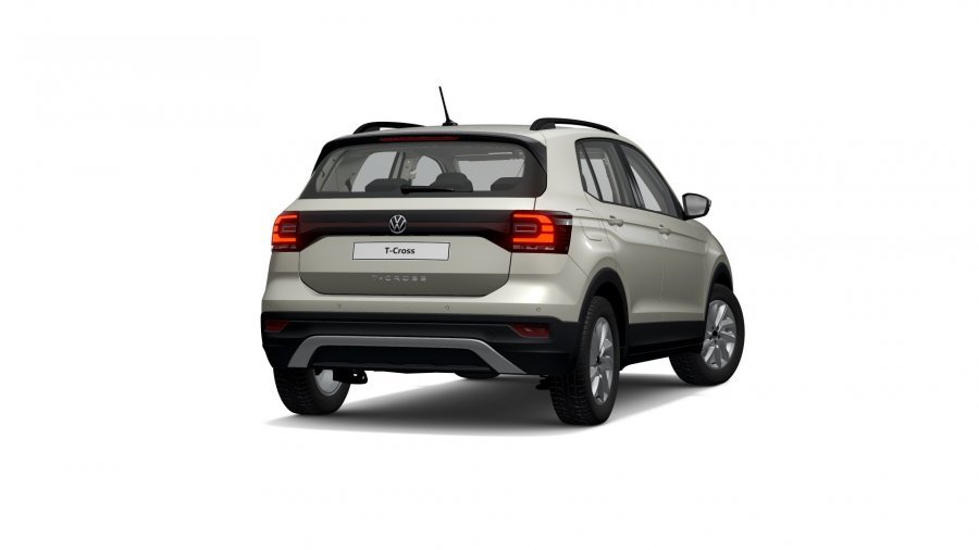 Volkswagen T-Cross, T-Cross Life 1,0 TSI 81 kW 7DSG, barva šedá