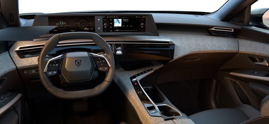 Peugeot 5008, Peugeot 5008 ALLURE Hybrid 145 e-DCS6, barva modrá