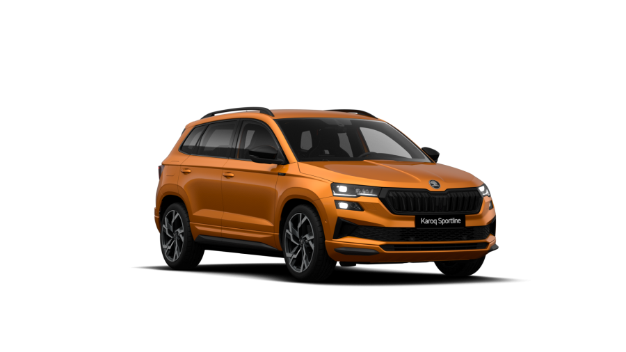 Škoda Karoq, 2,0 TDI 110 kW 7-stup. automat. 4x4, barva oranžová