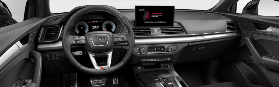 Audi Q5, Q5 S line 40 TDI 150kW quattro, barva černá