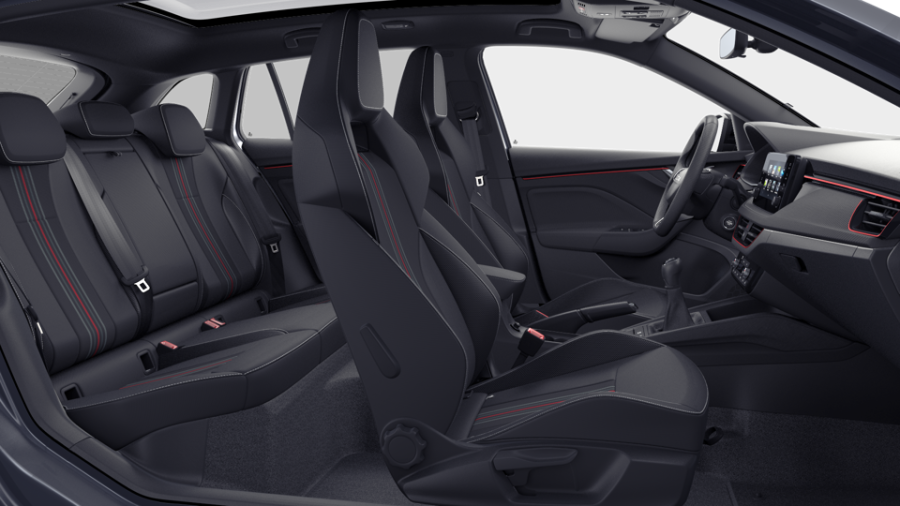 Škoda Scala, 1,0 TSI 85 kW 6° manuální, barva šedá