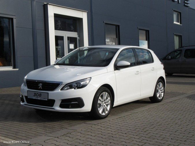 Peugeot 308, 5dv. ACTIVE 1.2 PureTech 110 S, barva bílá
