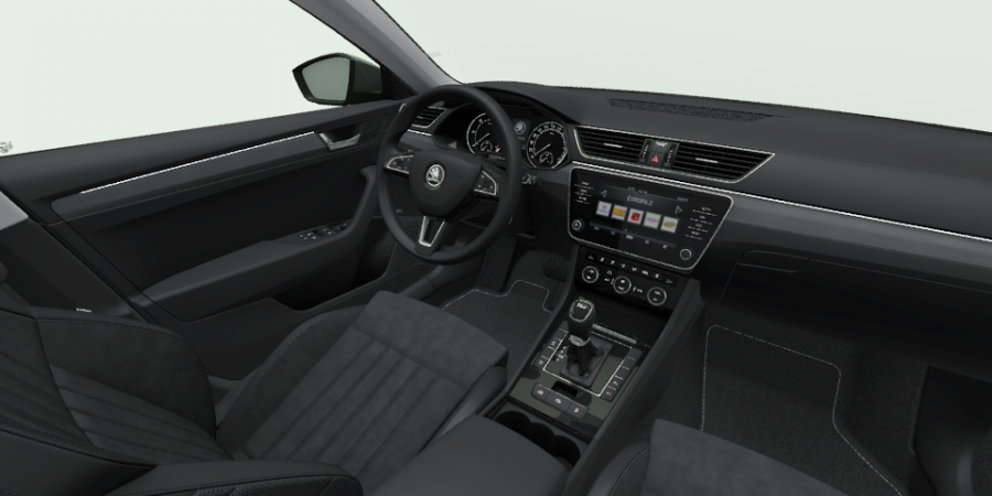 Škoda Superb, 2,0 TDI 110 kW 7-stup. automat., barva šedá