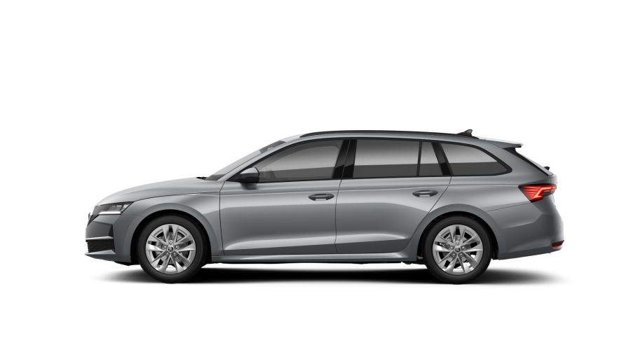 Škoda Octavia, 1,5 TSI m-HEV 110 kW 7-stup. automat., barva stříbrná