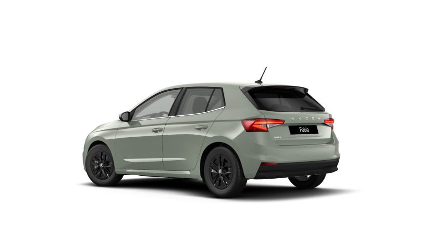 Škoda Fabia, 1,0 TSI 85 kW 7° automatická DSG, barva zelená