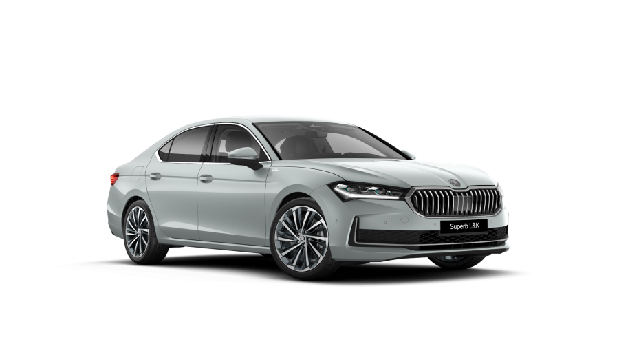 Škoda Superb, 2,0 TDI 142 kW 7-stup. automat. 4x4, barva stříbrná