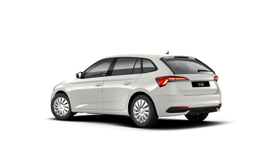 Škoda Scala, 1,0 TSI 85 kW 6° manuální, barva bílá