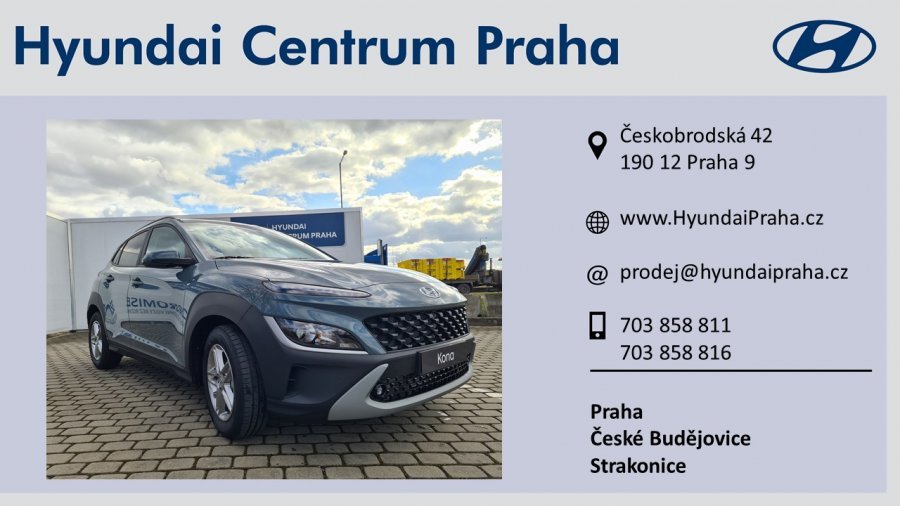 Hyundai Kona, 1,0 T-GDI 88 kW (95 NAT) 7 st. DCT, barva zelená