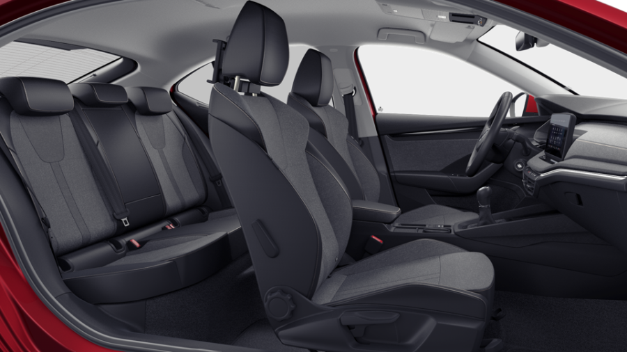 Škoda Octavia, 1,5 TSI 110 kW 6° manuální, barva červená