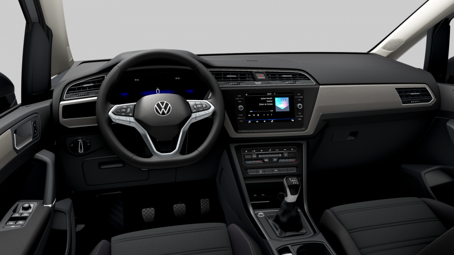 Volkswagen Touran, Touran ME 1,5 TSI EVO2 6G, barva šedá