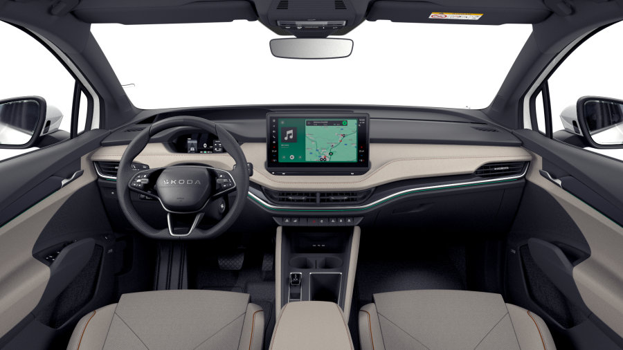Škoda Elroq, 82 kWh 210 kW 1° převodovka, barva bílá